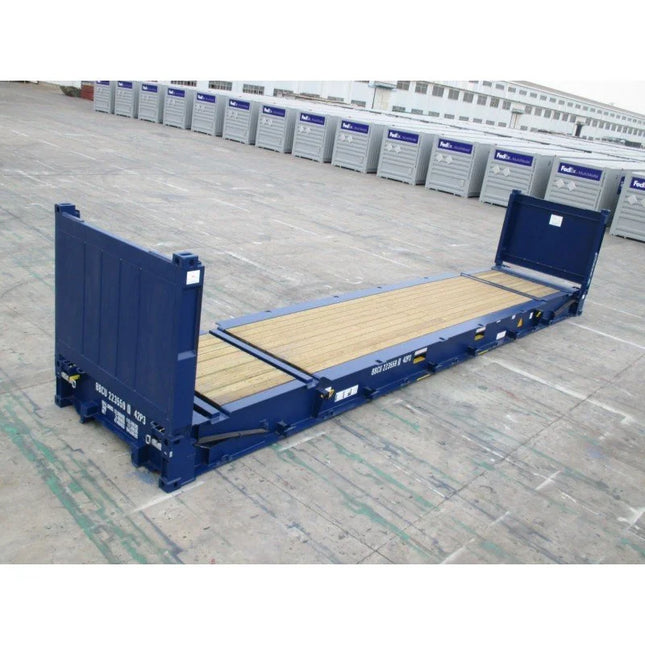 Neuer 40-Fuß-Flatrackcontainer
