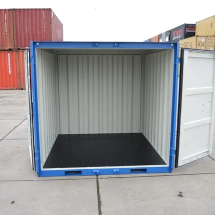 Neuer, blauer 10-Fuß-Container.