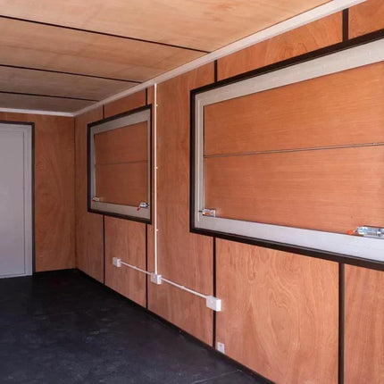 20-Fuß-Seecontainer mit doppelter Serviceklappe Ref. 7897