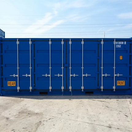 20-Fuß-Doppeltür-Seecontainer (offene Seite)