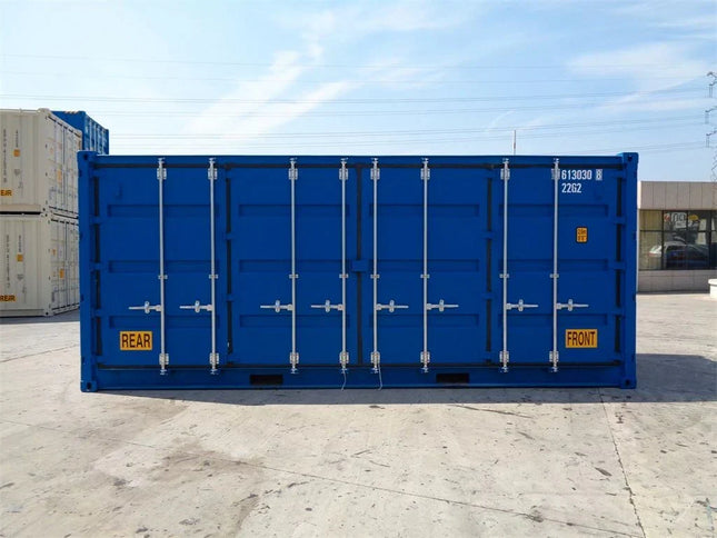 20-Fuß-Doppeltür-Seecontainer (offene Seite)