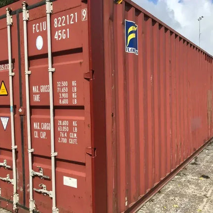 Gebrauchter 40-Fuß-High-Cube-Seecontainer