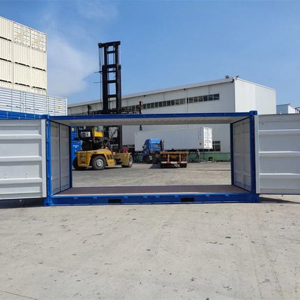 20-Fuß-Doppeltür-Seecontainer (offene Seite)