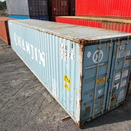 GEBRAUCHTER 40-FUSS-VERSANDCONTAINER