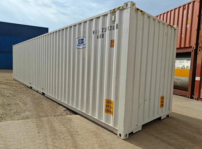 GEBRAUCHTER 40-FUSS-HOHER-CUBE-VERSANDCONTAINER
