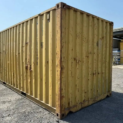 GEBRAUCHTER 20-FUSS-VERSANDCONTAINER