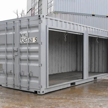 20-Fuß-Lagercontainer mit Rolltoren