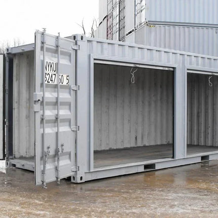 20-Fuß-Lagercontainer mit Rolltoren