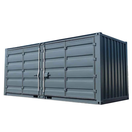 NEUER 20-FUSS-LAGERCONTAINER MIT OFFENEN SEITEN