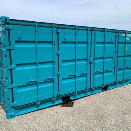 NEUER 20-FUSS-VERSANDCONTAINER MIT SEITENTÜREN