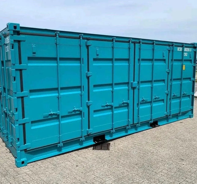 NEUER 20-FUSS-VERSANDCONTAINER MIT SEITENTÜREN