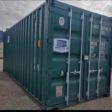 GEBRAUCHTER 20-FUSS-VERSANDCONTAINER