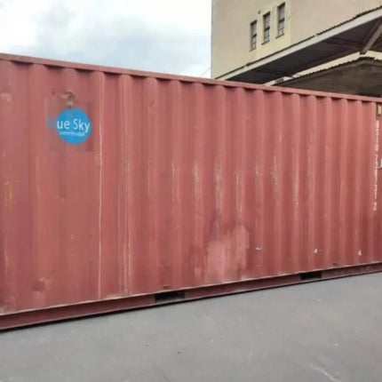 GEBRAUCHTER 20-FUSS-VERSANDCONTAINER