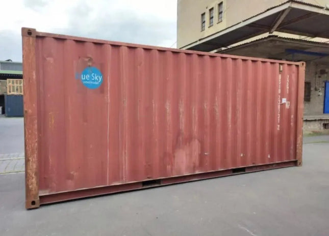 GEBRAUCHTER 20-FUSS-VERSANDCONTAINER