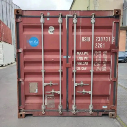 GEBRAUCHTER 20-FUSS-VERSANDCONTAINER