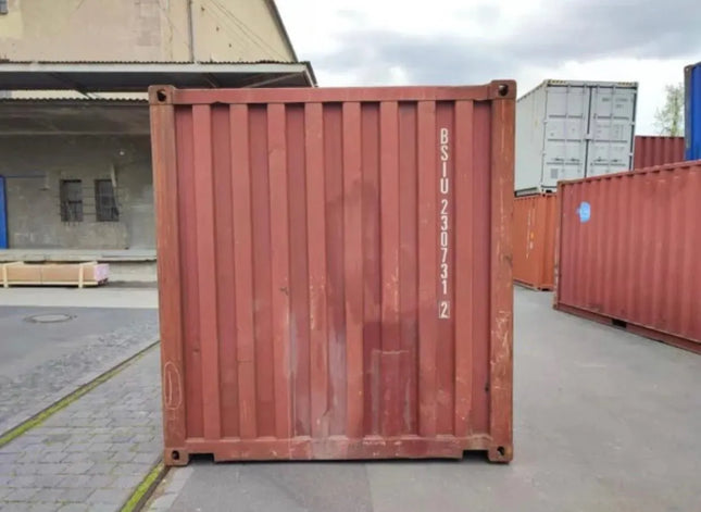 GEBRAUCHTER 20-FUSS-VERSANDCONTAINER