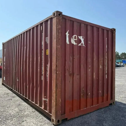 GEBRAUCHTER 20-FUSS-VERSANDCONTAINER