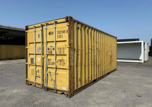 GEBRAUCHTER 20-FUSS-VERSANDCONTAINER