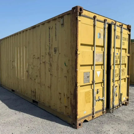 GEBRAUCHTER 20-FUSS-VERSANDCONTAINER