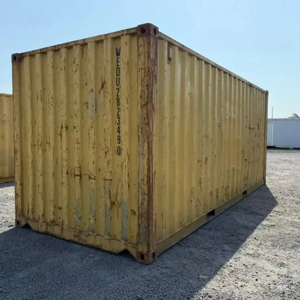 GEBRAUCHTER 20-FUSS-VERSANDCONTAINER