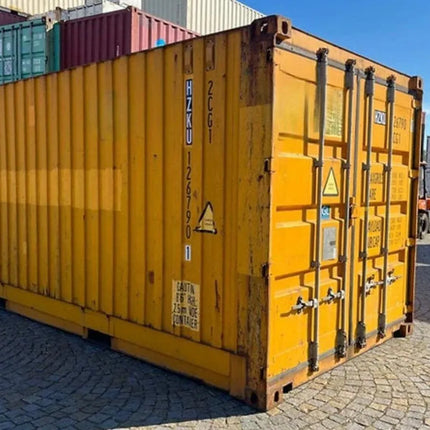 GEBRAUCHTER 20-FUSS-VERSANDCONTAINER