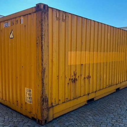 GEBRAUCHTER 20-FUSS-VERSANDCONTAINER