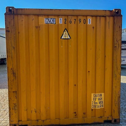 GEBRAUCHTER 20-FUSS-VERSANDCONTAINER