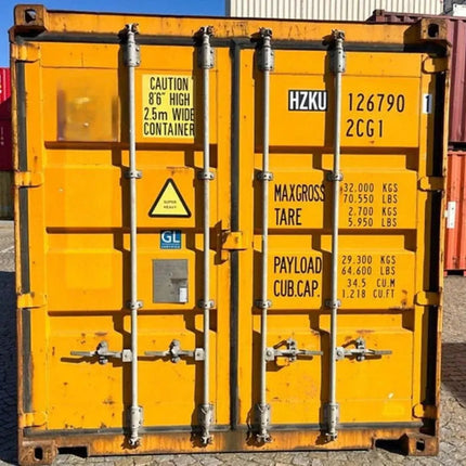 GEBRAUCHTER 20-FUSS-VERSANDCONTAINER