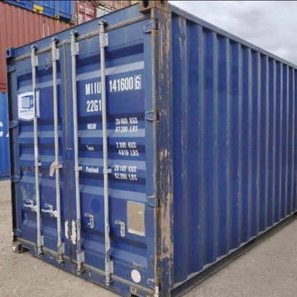 GEBRAUCHTER 20-FUSS-VERSANDCONTAINER