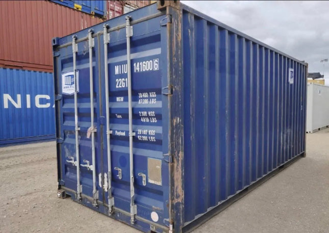 GEBRAUCHTER 20-FUSS-VERSANDCONTAINER
