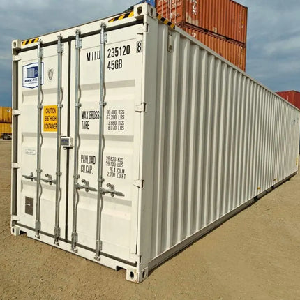 GEBRAUCHTER 40-FUSS-HOHER-CUBE-VERSANDCONTAINER