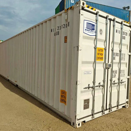 GEBRAUCHTER 40-FUSS-HOHER-CUBE-VERSANDCONTAINER