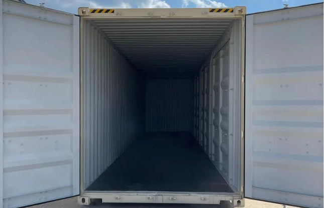 NEUER 40-FUSS-HOHER-CUBE-VERSANDCONTAINER MIT SEITENTÜREN