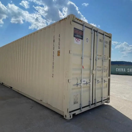 NEUER 40-FUSS-HOHER-CUBE-VERSANDCONTAINER MIT SEITENTÜREN