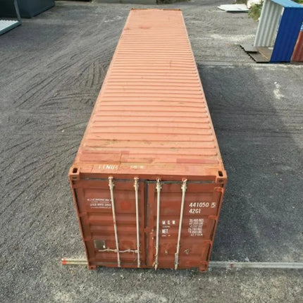 GEBRAUCHTER 40-FUSS-VERSANDCONTAINER