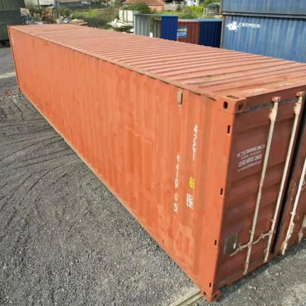 GEBRAUCHTER 40-FUSS-VERSANDCONTAINER