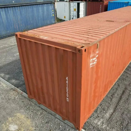 GEBRAUCHTER 40-FUSS-VERSANDCONTAINER