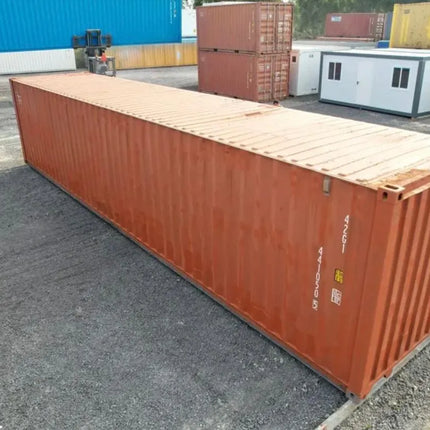GEBRAUCHTER 40-FUSS-VERSANDCONTAINER