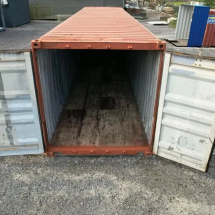 GEBRAUCHTER 40-FUSS-VERSANDCONTAINER