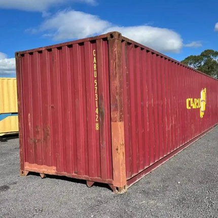 GEBRAUCHTER 40-FUSS-VERSANDCONTAINER