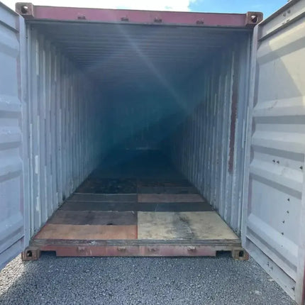 GEBRAUCHTER 40-FUSS-VERSANDCONTAINER