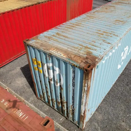 GEBRAUCHTER 40-FUSS-VERSANDCONTAINER