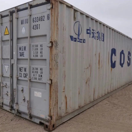 GEBRAUCHTER 40-FUSS-VERSANDCONTAINER
