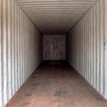 GEBRAUCHTER 45-FUSS-VERSANDCONTAINER