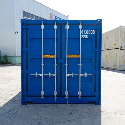 20 Fuß langer, doppeltüriger, seitlich offener Seecontainer