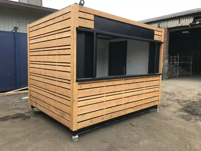 Contenedores Outlet Versand 10ft x 8ft Verkleidete Lebensmittel-/Getränkebehälter