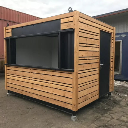 Contenedores Outlet Versand 10ft x 8ft Verkleidete Lebensmittel-/Getränkebehälter