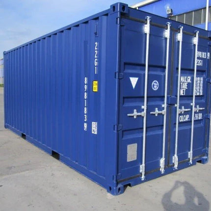 20-Fuß-Blaucontainer, 1. Fahrt (Neu)