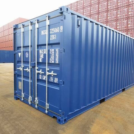 20-Fuß-Blaucontainer, 1. Fahrt (Neu)
