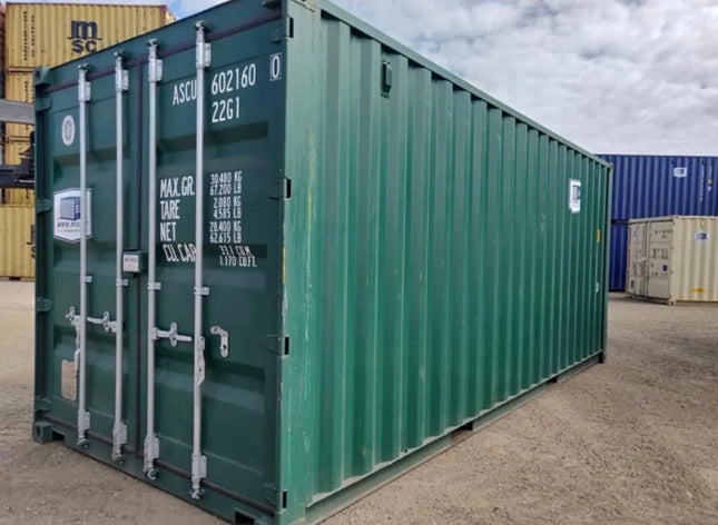 GEBRAUCHTER 20-FUSS-VERSANDCONTAINER